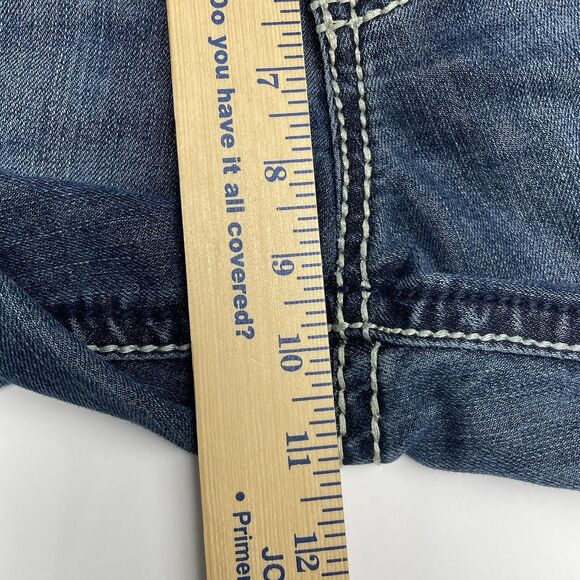 Nine West Jeans Embellished Bling Pockets Bootcut Women's Size 12 - Picture 13 of 16
